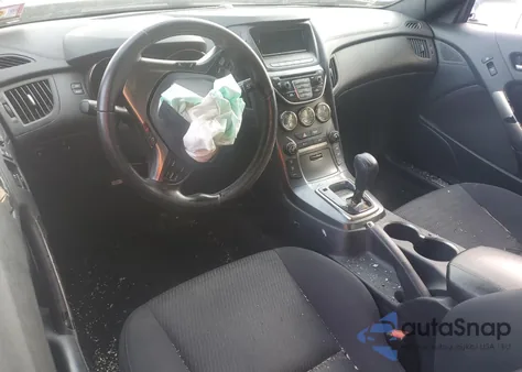 2016 Hyundai Genesis Coupe 3.8L из США, поврежденный, VIN KMHHT6KJ5GU132981